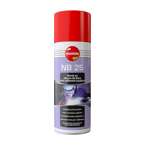 Schutz-Aerosol - NB 25 - MOLYDAL - Trockenschmierstoff / silikonfrei / lösemittelfrei