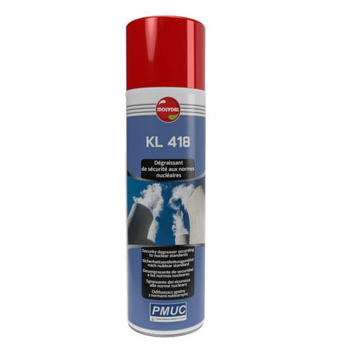 Entfettungs-Aerosol - KL 418 - MOLYDAL - für elektronische Geräte / Lösungsmittel