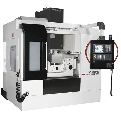 CNC-Bearbeitungszentrum / 3-Achs - V20/5 - Buffalo Machinery Co. Ltd. - vertikal / mit Rotationstisch / 2 Spindeln