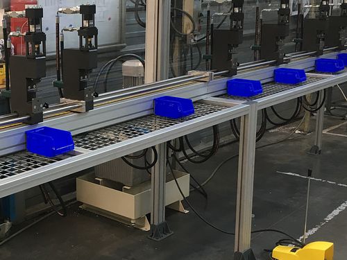 Hydraulische Stanzmaschine - Grangier Constructeur - für Aluminiumprofile / für Blech / Bohr