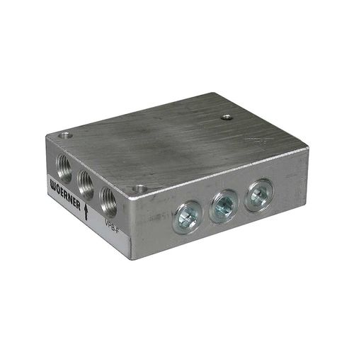 Aluminium-Progressivverteiler - VPB-F - EUGEN WOERNER GmbH & Co. KG