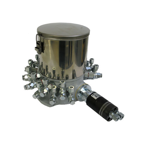 Stahlpumpe - GMF-S01 - EUGEN WOERNER GmbH & Co. KG - Kolben / Öl / hydraulisch gesteuert