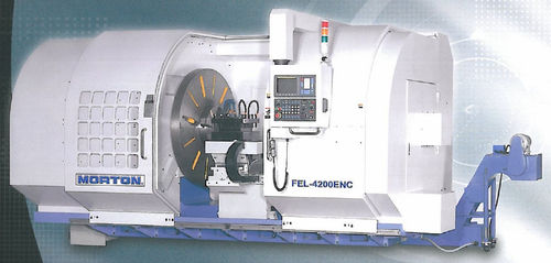CNC-Drehmaschine - FEL-4200ENC - Frejoth International Ltd. - horizontal / 2-Achs / für Schwerzerspanung