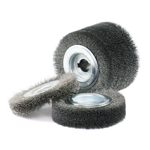 Kreisförmige Bürste - POLY-PTX® INOX - Eisenblätter - Reinigung / Entgrat / Edelstahl