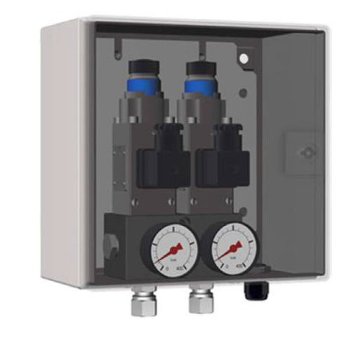 Mechanischer Druckschalter - I.L.C. srl - für Schmiermittel / doppelt
