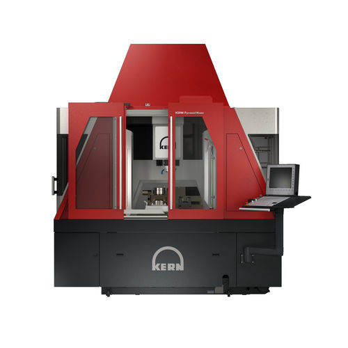 CNC-Bearbeitungszentrum / 5-Achs - KERN Pyramid Nano - Kern Microtechnik GmbH - vertikal / für Keramik / für große Werkstücke
