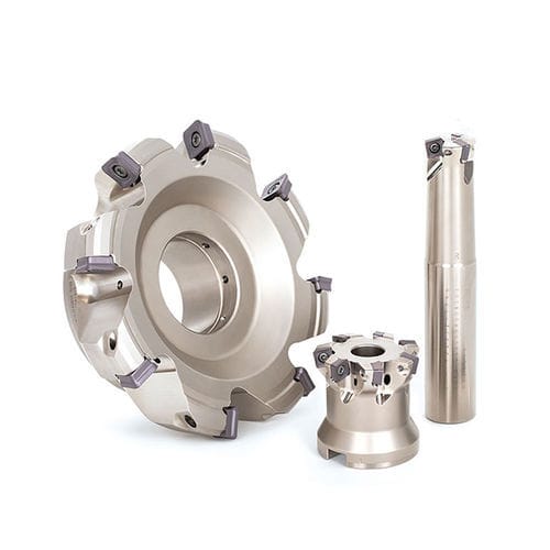 Wendeplattenfräser - MillQuadFeed - Tungaloy EUROPE - für Nichteisenmetalle / für Stahl / für gehärtetes Material