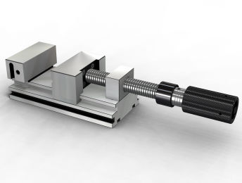 Schraubstock für Schleifmaschine - PGV series - Leave Industrial - hydraulisch / Präzision