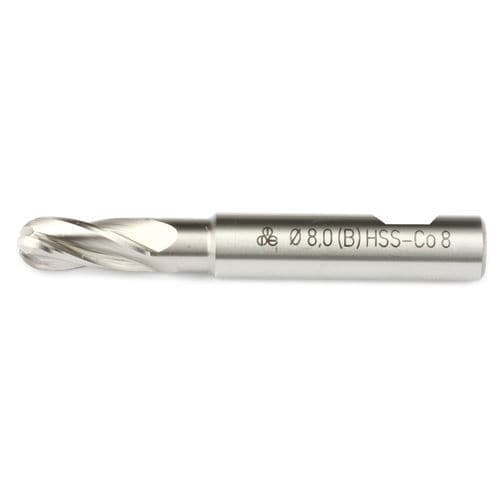 Kugelkopffräser - B0027230 series - Makina Takim Endüstrisi A.S. - Schaft / Vollmetall / Schnellstahl