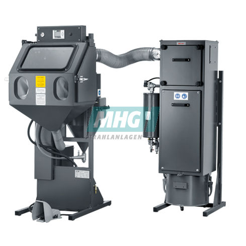 Handstrahlkabine - SMG 25 - MHG Strahlanlagen GmbH - Injektor