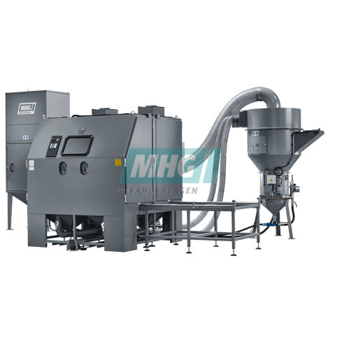 Druckstrahlkabine - SMG 500 D - MHG Strahlanlagen GmbH - Hand / mit Drehtisch