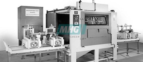 Walzen-Strahlanlage - MHG Strahlanlagen GmbH - Rollbahn / automatisch