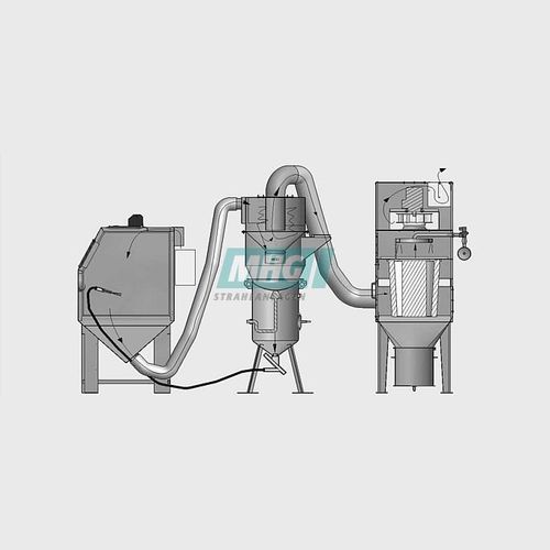 Druckstrahlkabine - MHG Strahlanlagen GmbH - manuell / kompakt