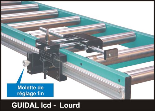 Rollenförderer - Visionic - ROTY ET FILS - horizontal / für Kreissägen