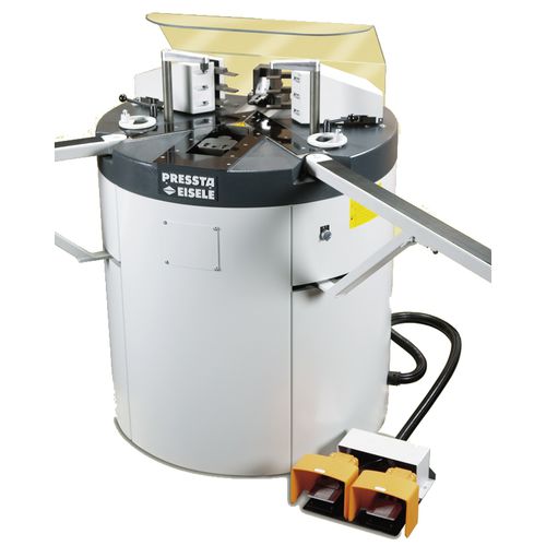Eckverbindungspresse für Aluminiumprofile - Pressta 7000 - Pressta-Eisele GmbH - halbautomatisch / pedalbetrieben