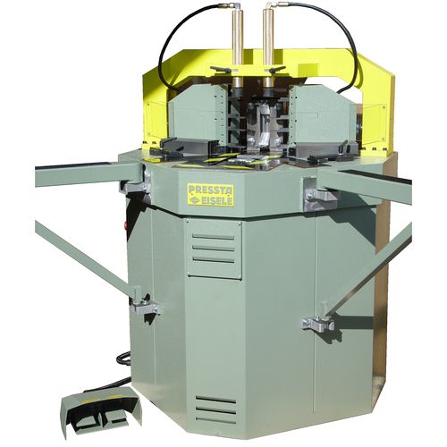 Profileckverbindungspresse - Pressta 3000 - Pressta-Eisele GmbH - halbautomatisch / hydraulisch / vertikal