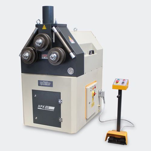 Hydraulische Biegemaschine - HPK 60 - Sahinler Metal Makina End. A.S. - Rohr / Profil / mit 3 Rollen