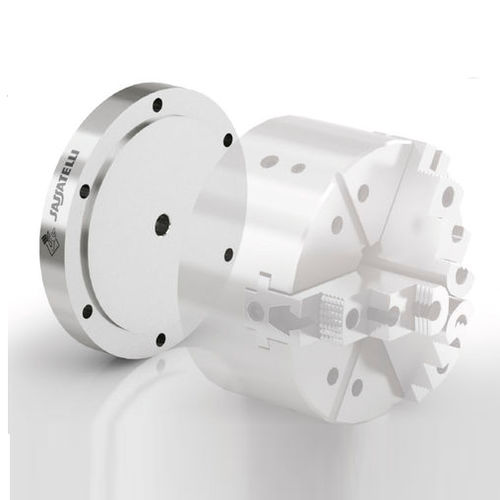 Flansch für Spannfutter - 4043 series - SASSATELLI - Stahl / Kreis