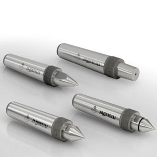 Zentrierspitze mit Abdrückmutter - 230 series - SASSATELLI - stationär / mit voller Spitze / mit verlängerter Spitze
