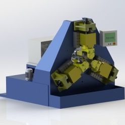 Kaltwalzmaschine mit 3 Rollen - Seny S.A. - Gewinde / Profil / CNC
