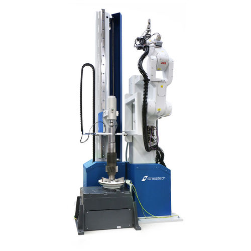 Robotisiertes Inspektionssystem - RoboScan XL Vertical - Stresstech GmbH - Kamera / Laser / Raster