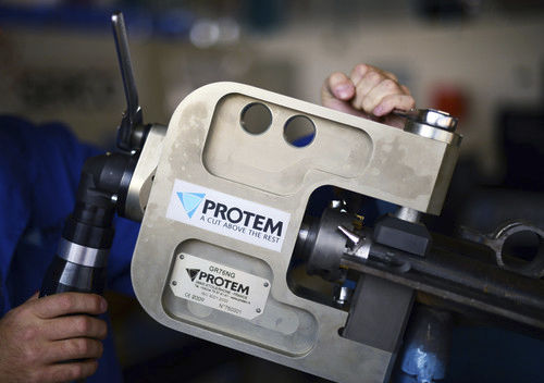 Tragbare Kantenfräsmaschine - GR76 / GR40NG - PROTEM - für Kesselrohr