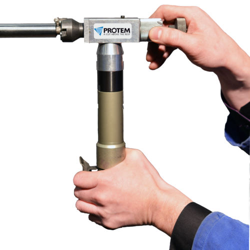 Pneumatische Anfasmaschine - SM8 - PROTEM - tragbar / für Rohrleitung