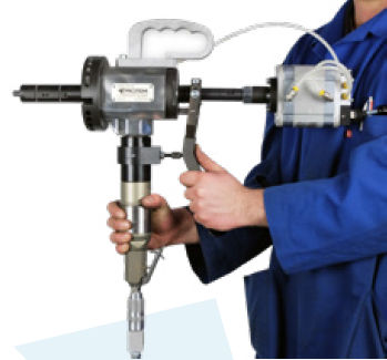 Elektrische Kantenfräsmaschine - US30CH/CA - PROTEM - pneumatisch / hydraulisch / tragbar