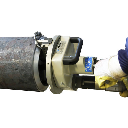 Pneumatische Kantenfräsmaschine - US40 - PROTEM - tragbar / für Rohre / kanten innen