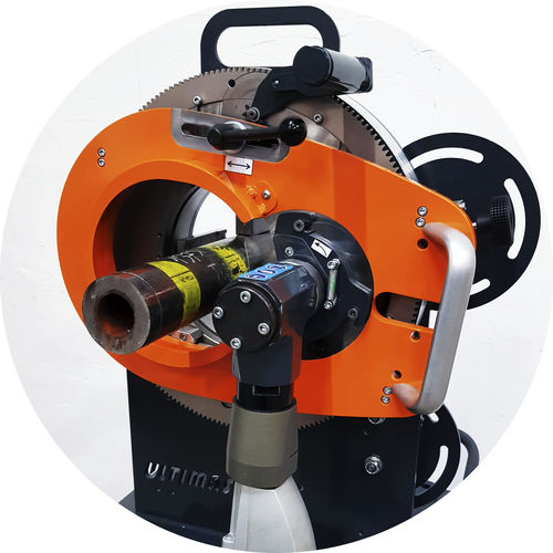 Tragbare orbitale Rohrschneidemaschine - ULTIMASTER US6 - PROTEM - pneumatisch