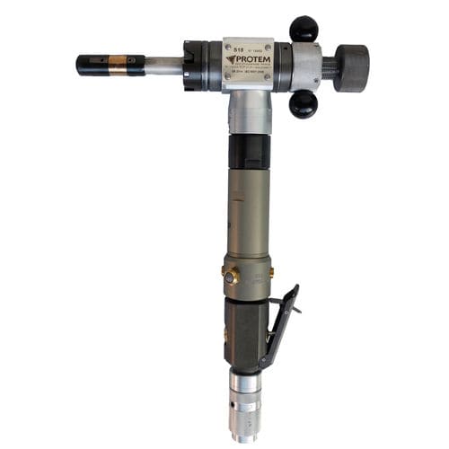 Rohranfasmaschine - S18 - PROTEM - pneumatisch / elektrisch / tragbar