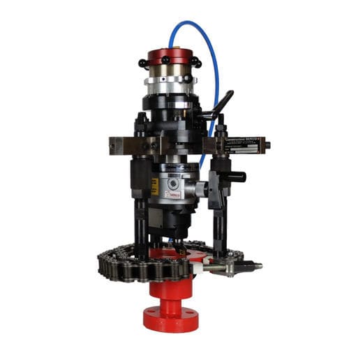 Tragbare Flanschdrehmaschine - TU 200 - PROTEM - hydraulisch