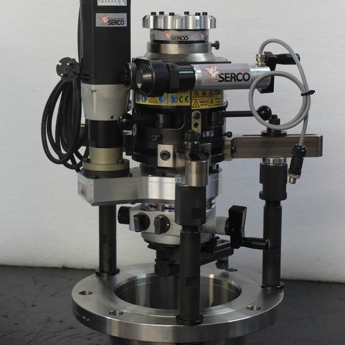 Tragbare Flanschdrehmaschine - TU 400 - PROTEM - pneumatisch / automatisch