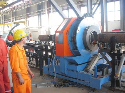 Kantenfräsmaschine für Rohrenden - CTA - PROTEM - Plandrehmaschine