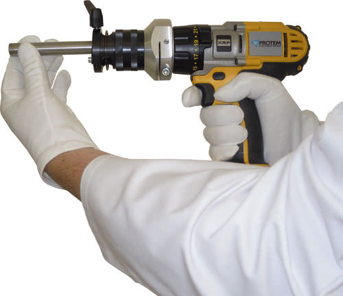 Tragbare Rohrplanmaschine - PROTEM SE-2T - PROTEM - elektrisch