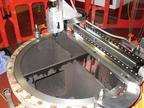 Rillenformmaschine für Rohre - 1025 mm - PROTEM