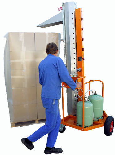 Beweglicher Ständer für Palettenbezug mit Folien - Turbopack - RIPACK SEFMAT