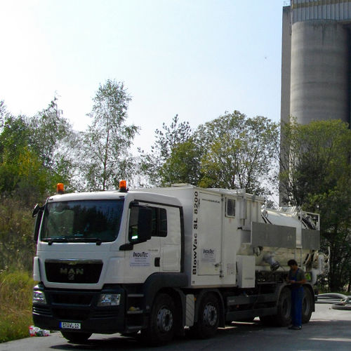 Sauglader-LKW - BlowVac - Wieland Lufttechnik GmbH + Co.KG - 4-Achsen
