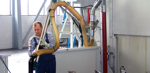Ölnebelabsauganlage - TowerVac - Wieland Lufttechnik GmbH + Co.KG - Staub / Industrie / stationär
