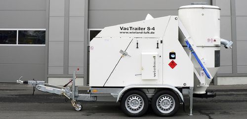 Staubabsauganlage - VacTrailer S-4 - Wieland Lufttechnik GmbH + Co.KG - Industrie / mobil