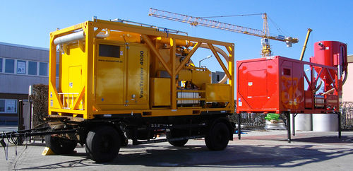 Staubabsauganlage - VacTrailer - Wieland Lufttechnik GmbH + Co.KG - Industrie / mobil / mit Dieselmotor