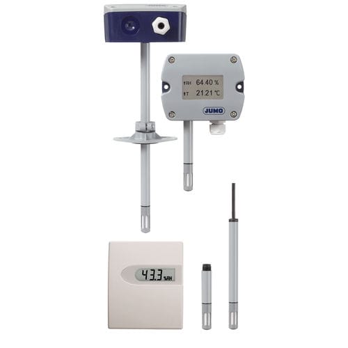 HLK-Messgerät - 907021 series - JUMO GmbH & Co. KG - Temperatur / CO2-Konzentration / relative Luftfeuchtigkeit