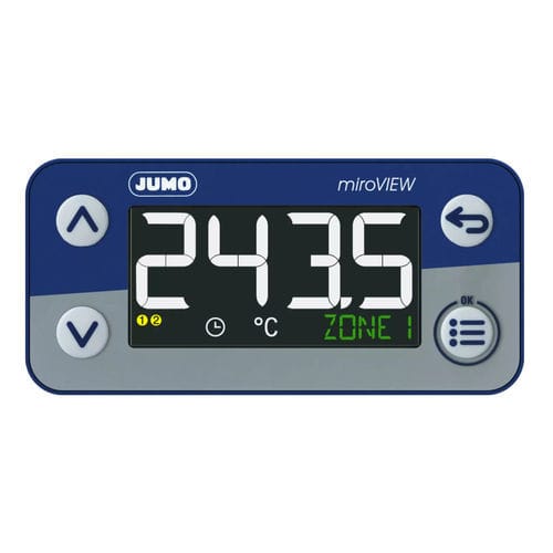 Digitaler Anzeiger - miroVIEW - JUMO GmbH & Co. KG - Temperatur / Einbau / 4-20 mA
