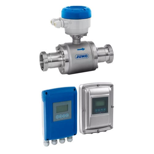 Magnetisch-induktiver Durchflussmesser - OPTIFLUX 6000 - JUMO GmbH & Co. KG - magnetisch-induktiv / Volumen / Tauchfühler