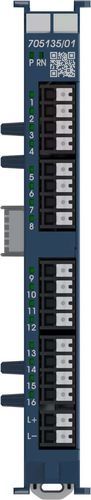 Digitales Eingangsmodul - JUMO I/O system digital input module - JUMO GmbH & Co. KG - 16 Kanäle / für den Schaltschrank / auf DIN-Schiene