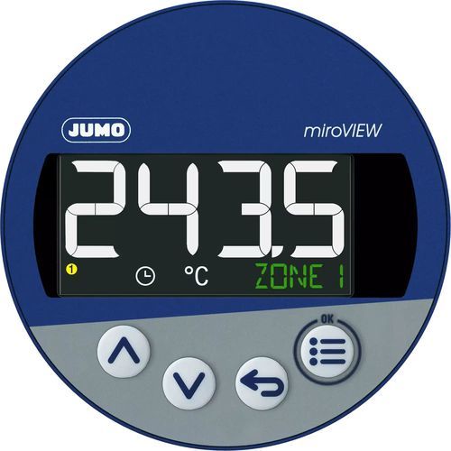 Temperatur-Anzeigetafel - miroVIEW - JUMO GmbH & Co. KG - digital / mit LCD-Anzeige / Einbau