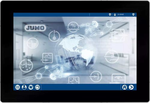 HMI mit Touchscreen - variTRON 500 touch - JUMO GmbH & Co. KG - mit Touchscreen / mit kapazitivem Touchscreen / einbaufähig