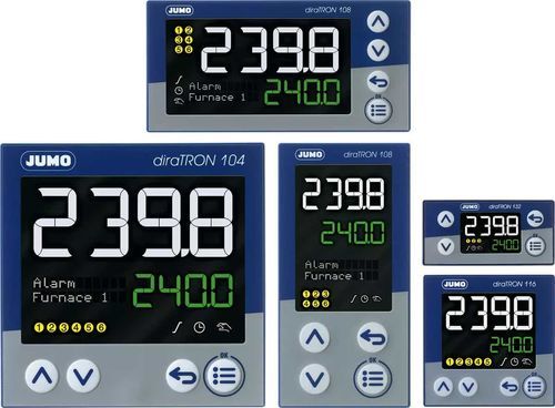 Programmierbares Prozesssteuergerät - JUMO diraTRON - JUMO GmbH & Co. KG - kompakt / Modbus / mit mehreren Ausgängen