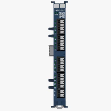 Digitales Eingangsmodul - 705135 - JUMO Group - 16 Kanäle / für den Schaltschrank / auf DIN-Schiene