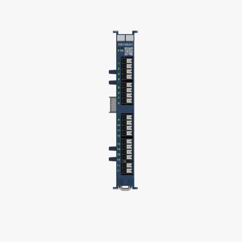 Digitales Ausgangsmodul - 705145 - JUMO GmbH & Co. KG - 16 Kanäle / 16 A / für den Schaltschrank